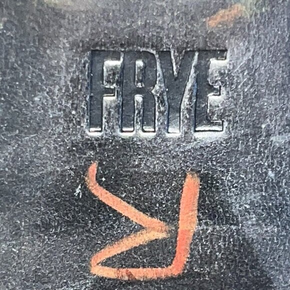 FRYE JENNIFER SUEDE BOOTIES Gray Taupe Side Zip Pointy Toe Heeled Booties 7.5 - Picture 11 of 11